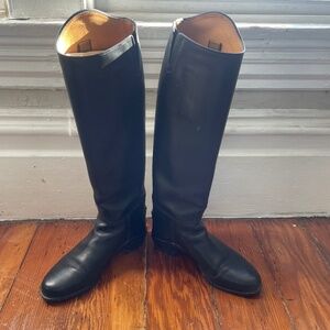 Black Ariat Medalist knee high boots 55601